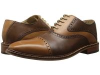 New Giorgio Brutini Spectator Oxfords for Men - 250174-2 - Dark Tan/Brown On Sale